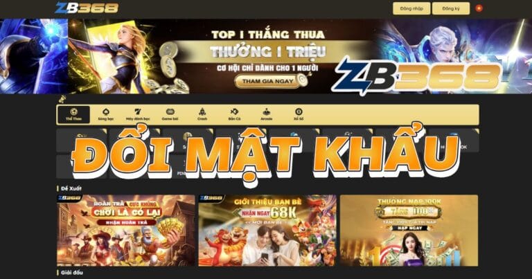 3 Bước Tăng Cường Bảo Mật Tài Khoản ZB368 An Toàn Tuyệt Đối