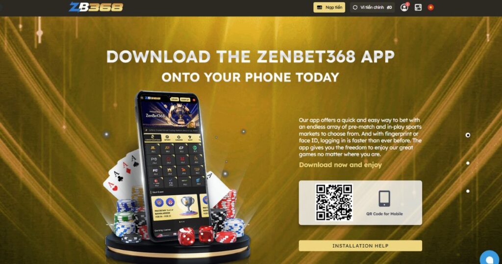 Hướng Dẫn Tải App ZB368 Cho iOS & Android (Cập Nhật 2025)