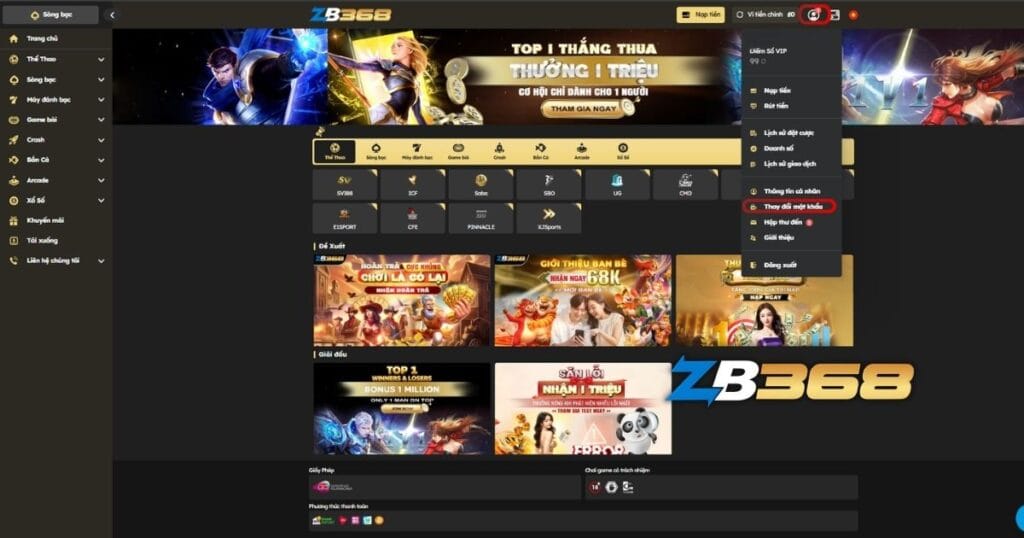 3 Bước Tăng Cường Bảo Mật Tài Khoản ZB368 An Toàn Tuyệt Đối