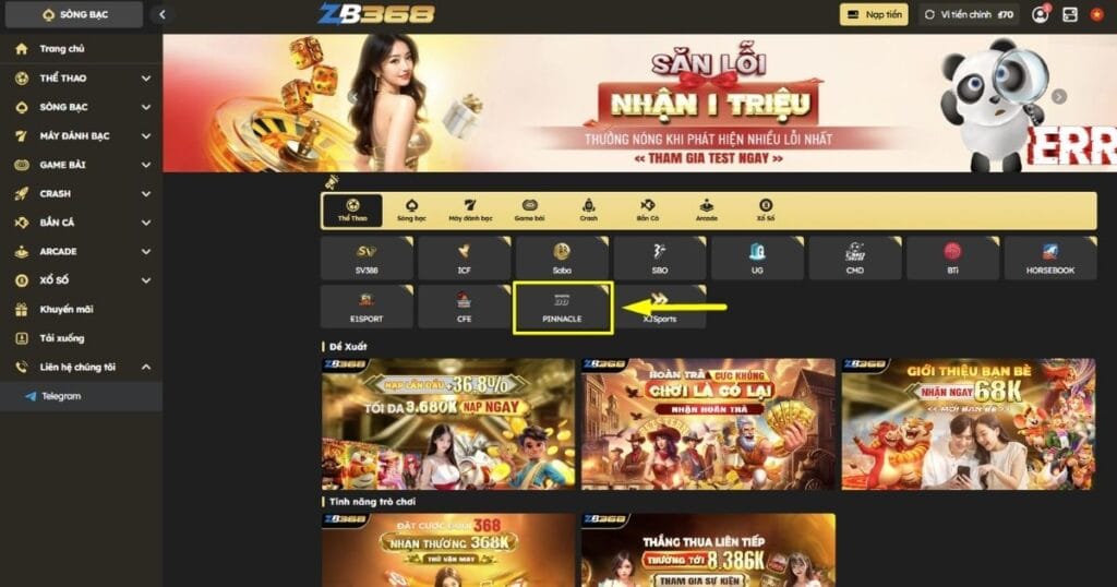 Đánh Giá Sảnh Pinnacle eSports tại ZB368: "Thiên Đường" Cho Bet Thủ eSports